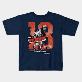 Zach Hyman Edmonton Rough Kids T-Shirt